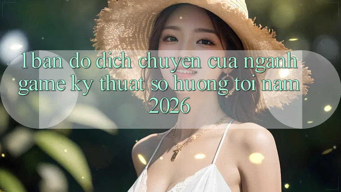 1. Bản Đồ Dịch Chuyển Của Ngành Game Kỹ Thuật Số Hướng Tới Năm 2026