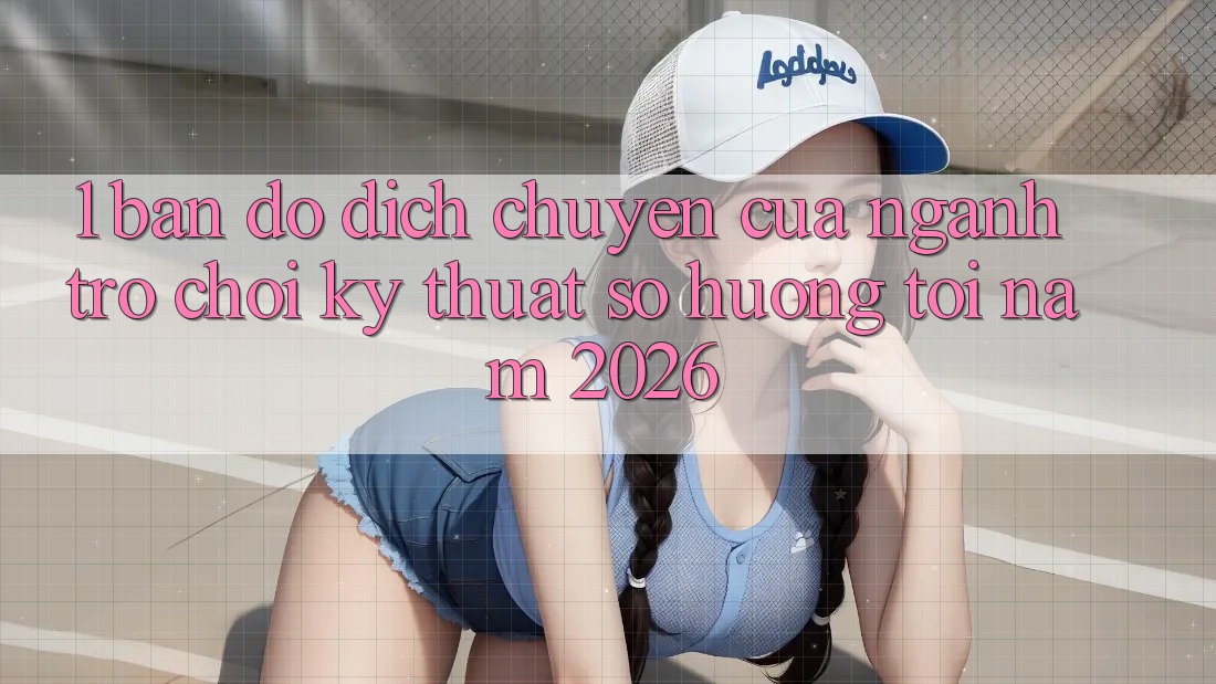 1. Bản Đồ Dịch Chuyển Của Ngành Trò chơi Kỹ Thuật Số Hướng Tới Năm 2026