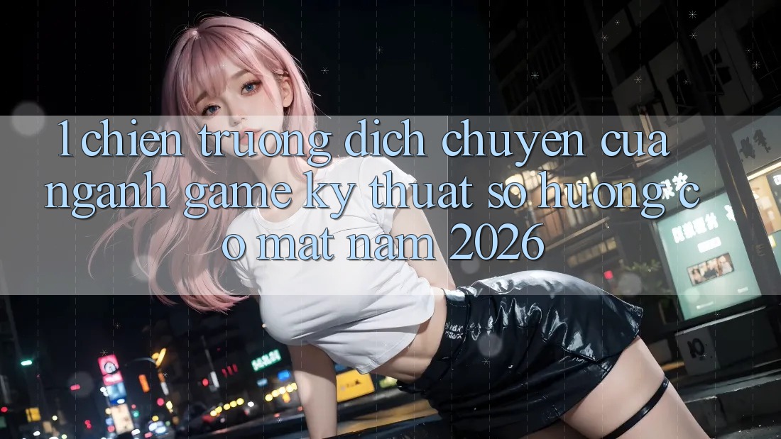 1. Chiến trường Dịch Chuyển Của Ngành Game Kỹ Thuật Số Hướng Có mặt Năm 2026