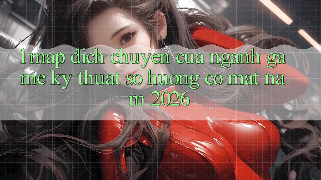 1. Map Dịch Chuyển Của Ngành Game Kỹ Thuật Số Hướng Có mặt Năm 2026