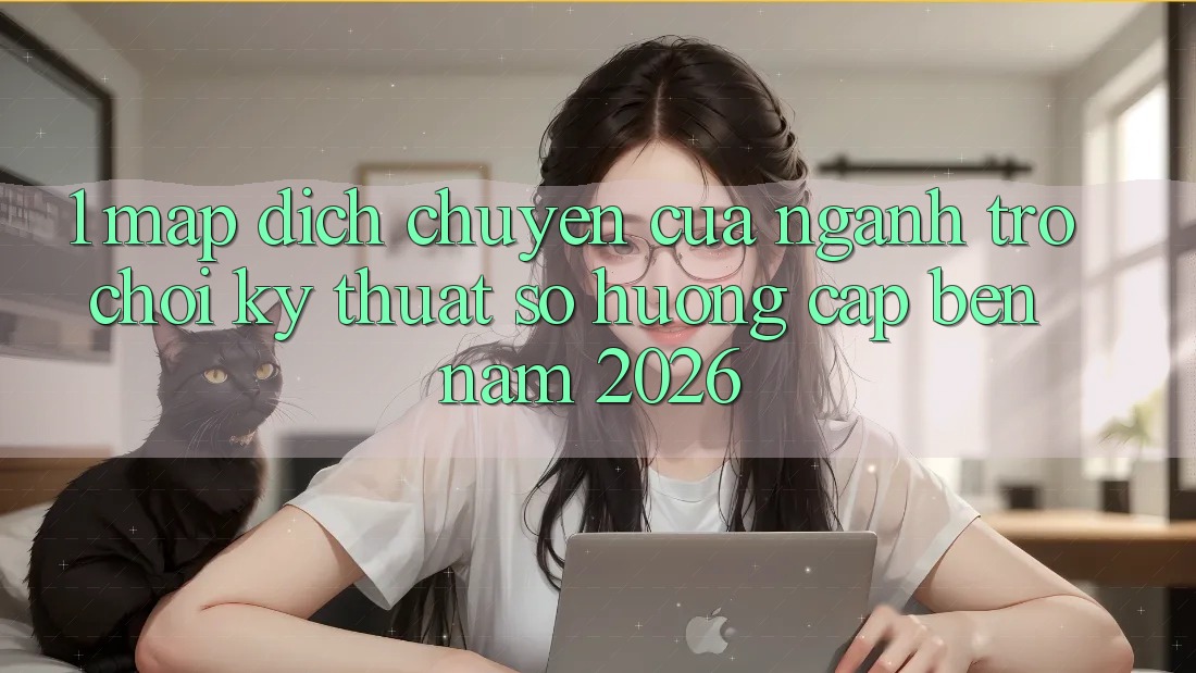 1. Map Dịch Chuyển Của Ngành Trò chơi Kỹ Thuật Số Hướng Cập bến Năm 2026