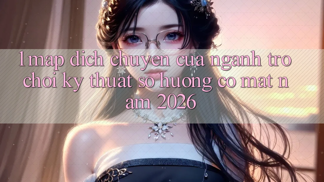 1. Map Dịch Chuyển Của Ngành Trò chơi Kỹ Thuật Số Hướng Có mặt Năm 2026