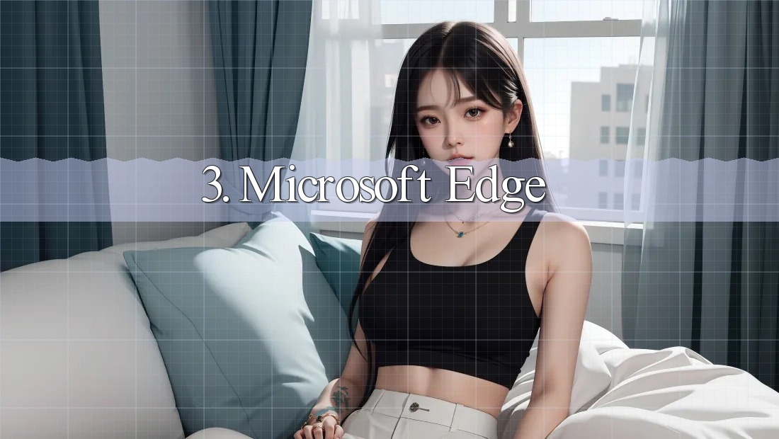 3. Microsoft Edge 3. Microsoft Edge