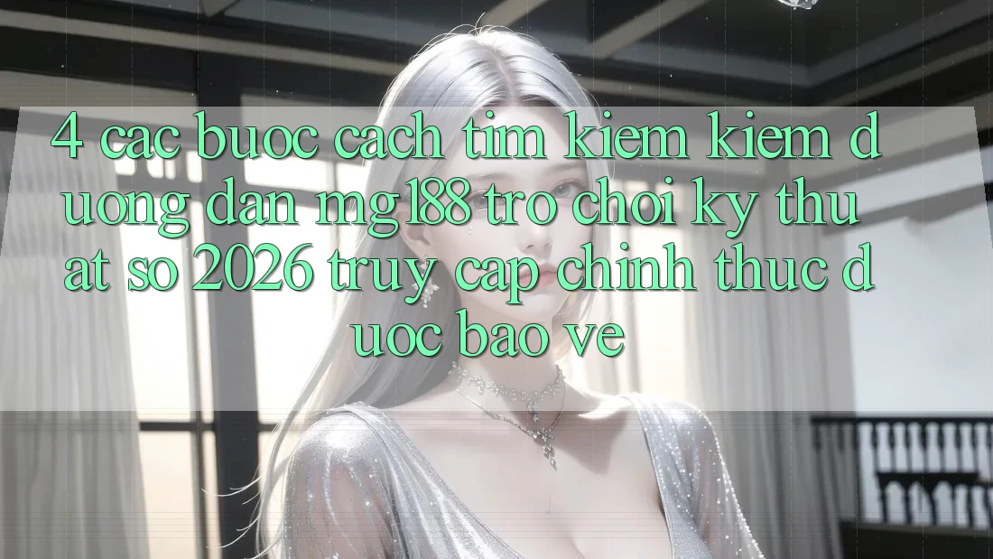 4. Các bước Cách Tìm kiếm kiếm Đường dẫn mg188 - Trò chơi Kỹ Thuật Số 2026 - Truy Cập Chính Thức Được bảo vệ