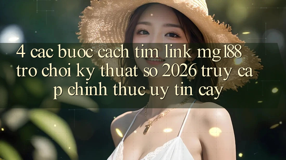 4. Các bước Cách Tìm Link mg188 - Trò chơi Kỹ Thuật Số 2026 - Truy Cập Chính Thức Uy tín cậy
