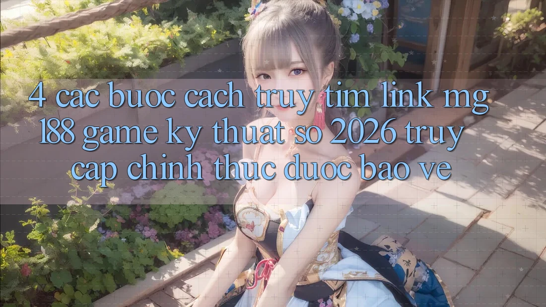 4. Các bước Cách Truy tìm Link mg188 - Game Kỹ Thuật Số 2026 - Truy Cập Chính Thức Được bảo vệ