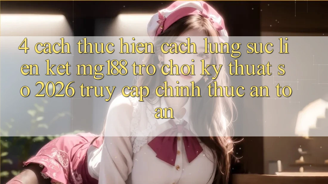4. Cách thực hiện Cách Lùng sục Liên kết mg188 - Trò chơi Kỹ Thuật Số 2026 - Truy Cập Chính Thức An Toàn