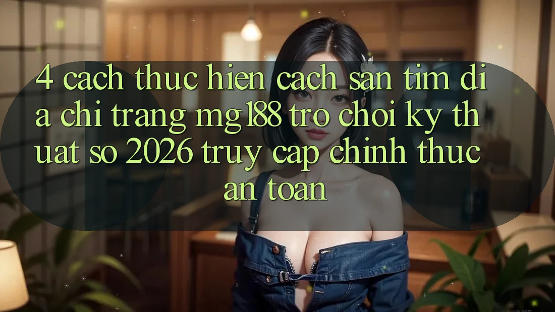 4. Cách thực hiện Cách Săn tìm Địa chỉ trang mg188 - Trò chơi Kỹ Thuật Số 2026 - Truy Cập Chính Thức An Toàn