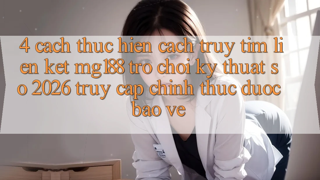 4. Cách thực hiện Cách Truy tìm Liên kết mg188 - Trò chơi Kỹ Thuật Số 2026 - Truy Cập Chính Thức Được bảo vệ