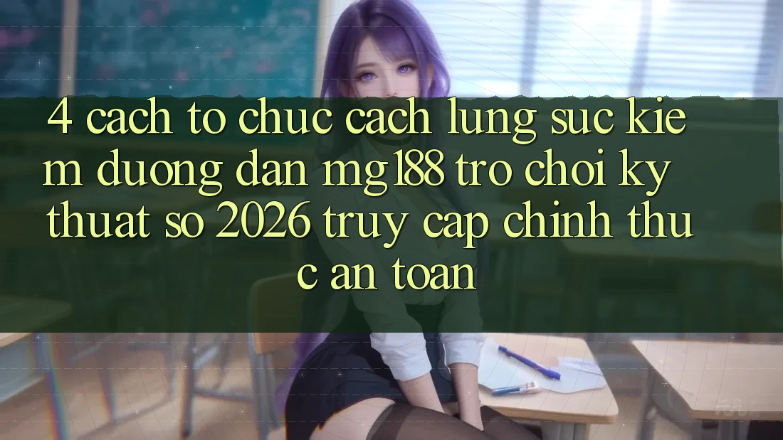 4. Cách tổ chức Cách Lùng sục kiếm Đường dẫn mg188 - Trò chơi Kỹ Thuật Số 2026 - Truy Cập Chính Thức An Toàn