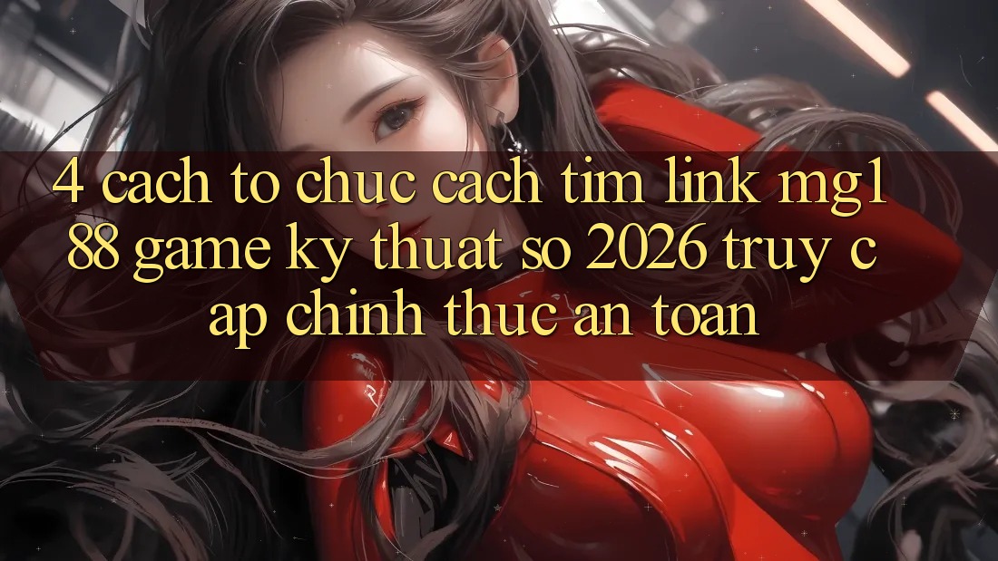 4. Cách tổ chức Cách Tìm Link mg188 - Game Kỹ Thuật Số 2026 - Truy Cập Chính Thức An Toàn