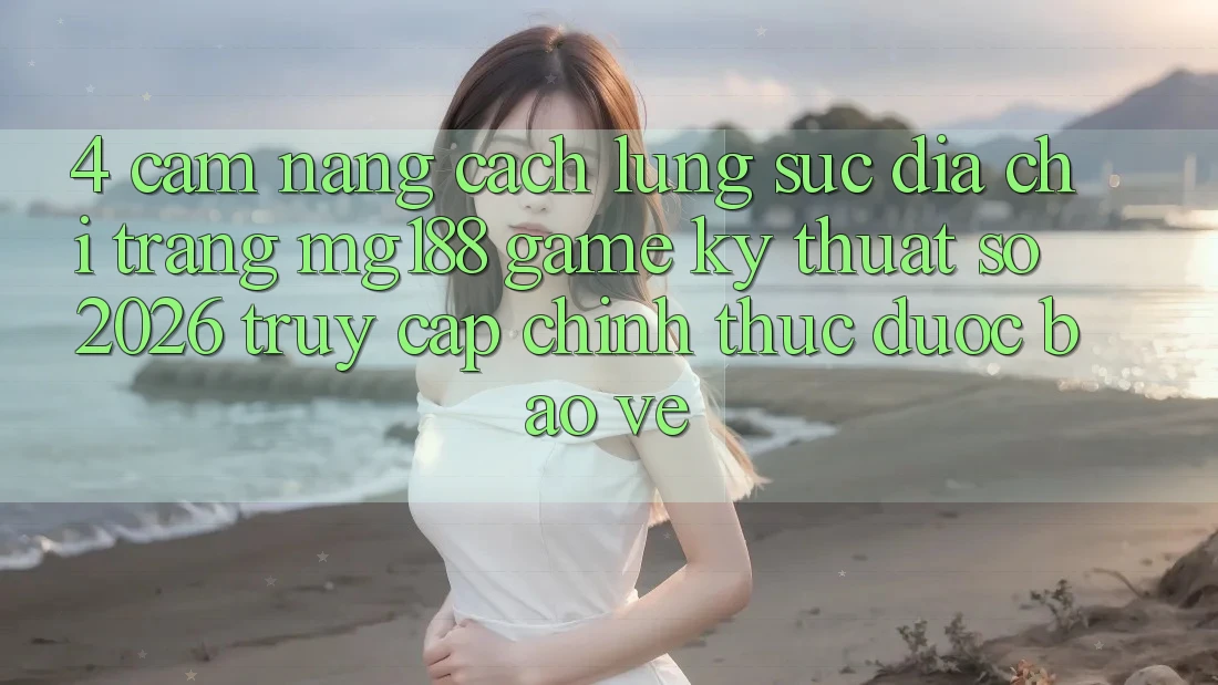4. Cẩm nang Cách Lùng sục Địa chỉ trang mg188 - Game Kỹ Thuật Số 2026 - Truy Cập Chính Thức Được bảo vệ