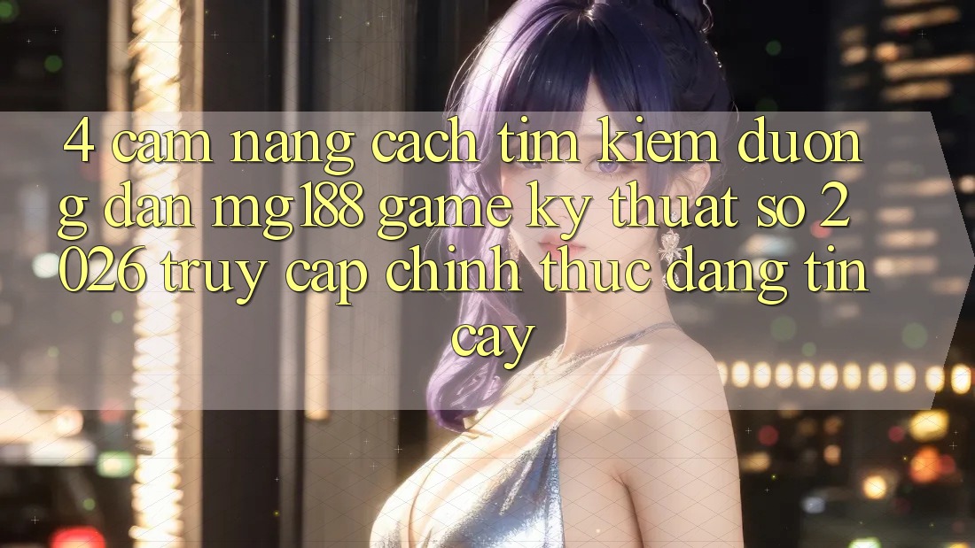 4. Cẩm nang Cách Tìm kiếm Đường dẫn mg188 - Game Kỹ Thuật Số 2026 - Truy Cập Chính Thức Đáng tin cậy