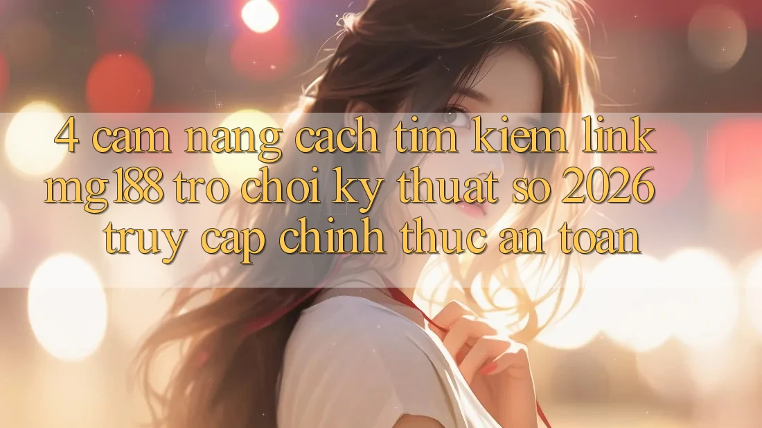 4. Cẩm nang Cách Tìm kiếm Link mg188 - Trò chơi Kỹ Thuật Số 2026 - Truy Cập Chính Thức An Toàn