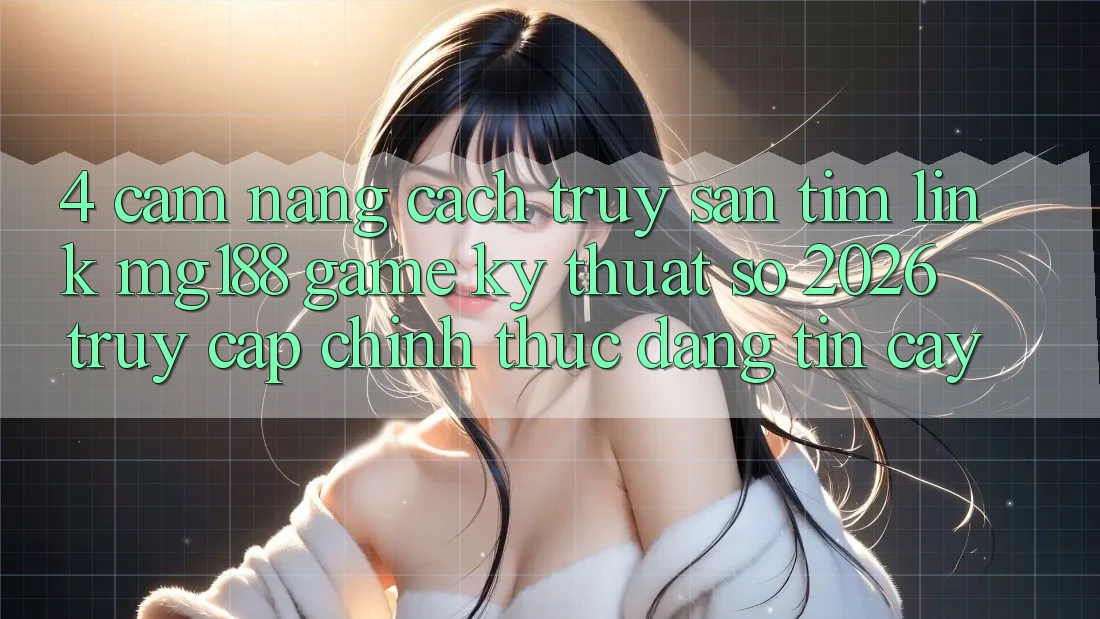 4. Cẩm nang Cách Truy săn tìm Link mg188 - Game Kỹ Thuật Số 2026 - Truy Cập Chính Thức Đáng tin cậy