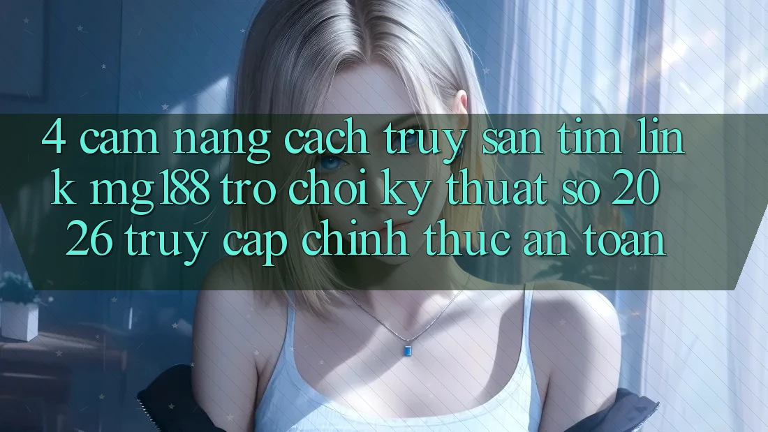 4. Cẩm nang Cách Truy săn tìm Link mg188 - Trò chơi Kỹ Thuật Số 2026 - Truy Cập Chính Thức An Toàn