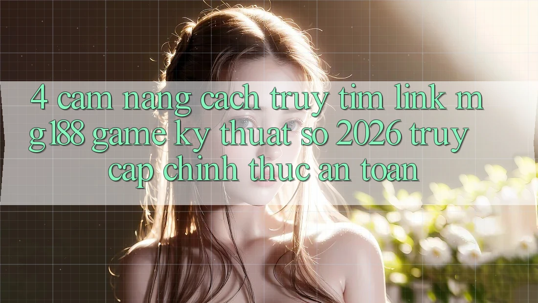 4. Cẩm nang Cách Truy tìm Link mg188 - Game Kỹ Thuật Số 2026 - Truy Cập Chính Thức An Toàn