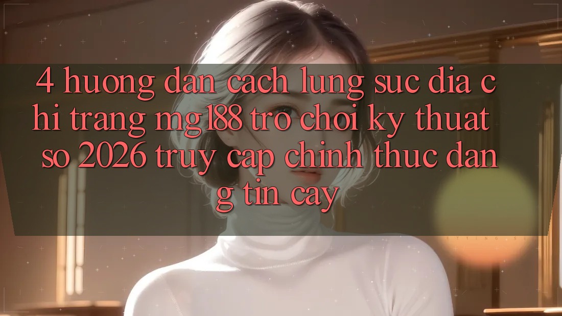 4. Hướng Dẫn Cách Lùng sục Địa chỉ trang mg188 - Trò chơi Kỹ Thuật Số 2026 - Truy Cập Chính Thức Đáng tin cậy