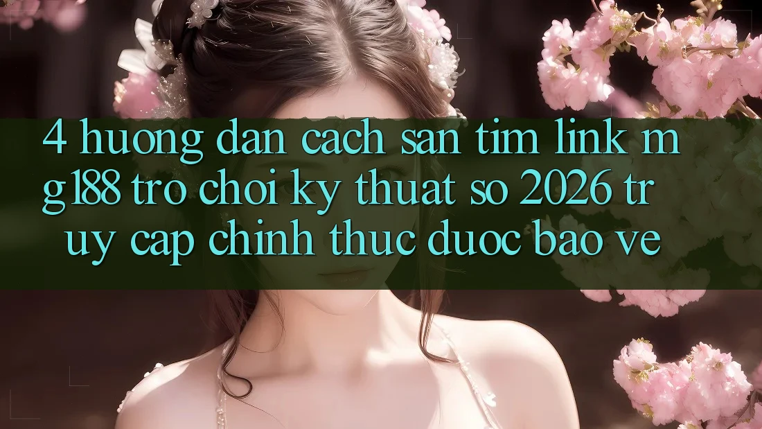 4. Hướng Dẫn Cách Săn tìm Link mg188 - Trò chơi Kỹ Thuật Số 2026 - Truy Cập Chính Thức Được bảo vệ