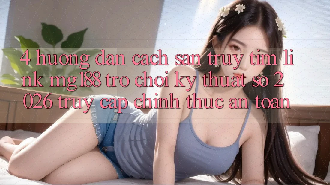 4. Hướng dẫn Cách Săn truy tìm Link mg188 - Trò chơi Kỹ Thuật Số 2026 - Truy Cập Chính Thức An Toàn