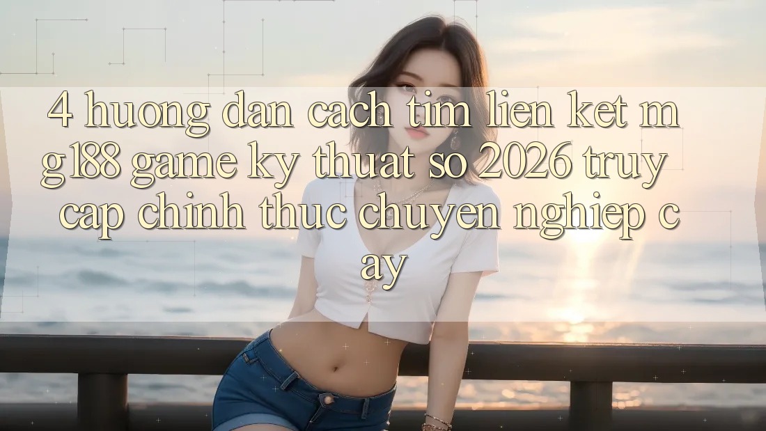 4. Hướng dẫn Cách Tìm Liên kết mg188 - Game Kỹ Thuật Số 2026 - Truy Cập Chính Thức Chuyên nghiệp cậy