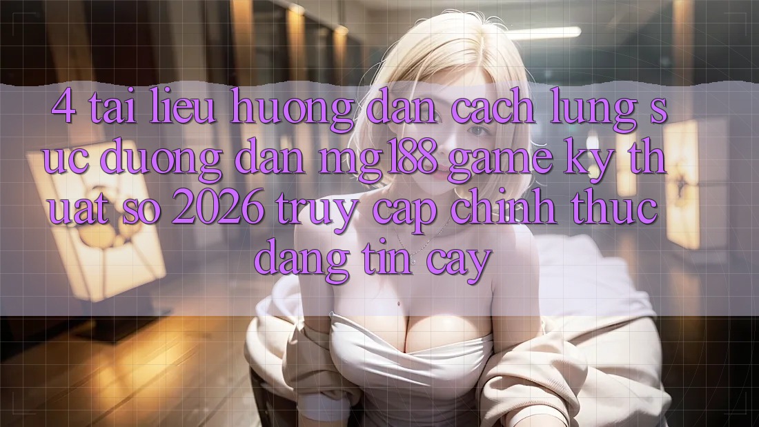 4. Tài liệu hướng dẫn Cách Lùng sục Đường dẫn mg188 - Game Kỹ Thuật Số 2026 - Truy Cập Chính Thức Đáng tin cậy