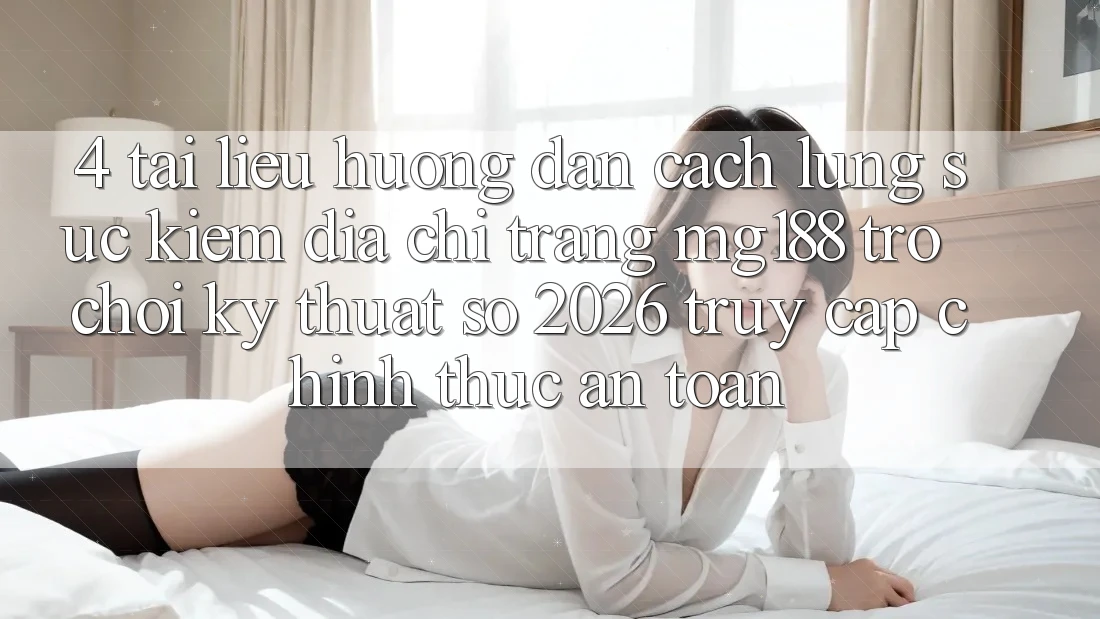 4. Tài liệu hướng dẫn Cách Lùng sục kiếm Địa chỉ trang mg188 - Trò chơi Kỹ Thuật Số 2026 - Truy Cập Chính Thức An Toàn