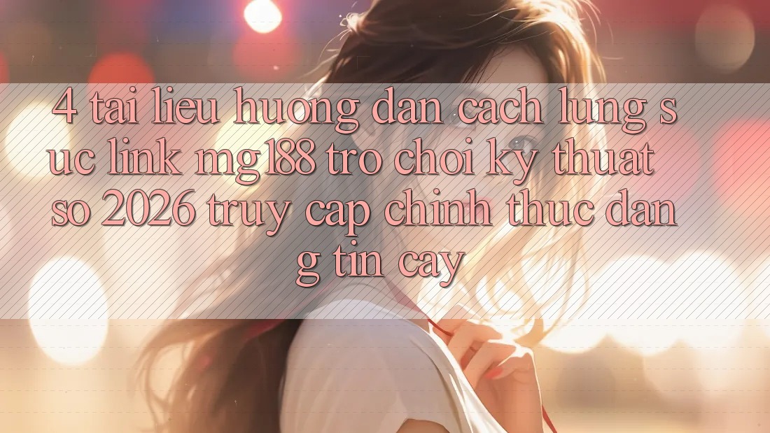 4. Tài liệu hướng dẫn Cách Lùng sục Link mg188 - Trò chơi Kỹ Thuật Số 2026 - Truy Cập Chính Thức Đáng tin cậy