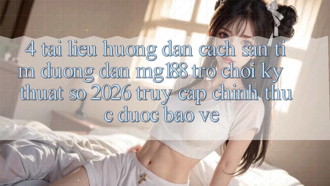 4. Tài liệu hướng dẫn Cách Săn tìm Đường dẫn mg188 - Trò chơi Kỹ Thuật Số 2026 - Truy Cập Chính Thức Được bảo vệ