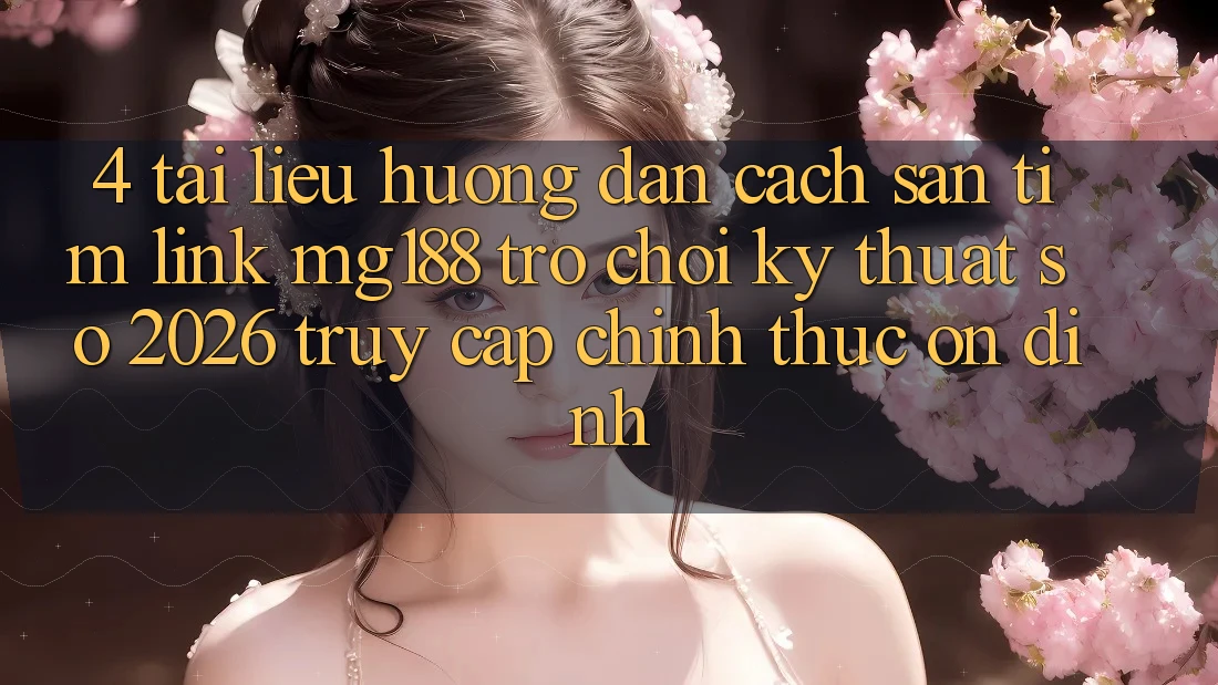 4. Tài liệu hướng dẫn Cách Săn tìm Link mg188 - Trò chơi Kỹ Thuật Số 2026 - Truy Cập Chính Thức Ổn định