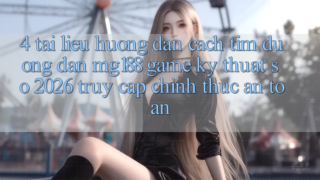 4. Tài liệu hướng dẫn Cách Tìm Đường dẫn mg188 - Game Kỹ Thuật Số 2026 - Truy Cập Chính Thức An Toàn