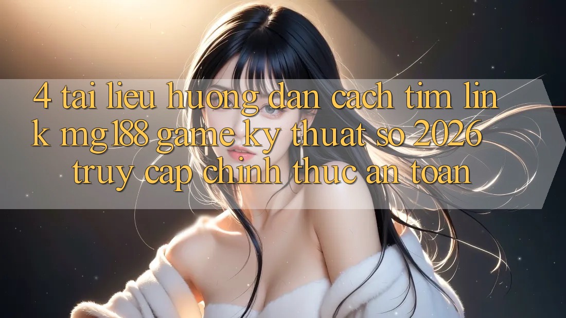 4. Tài liệu hướng dẫn Cách Tìm Link mg188 - Game Kỹ Thuật Số 2026 - Truy Cập Chính Thức An toàn