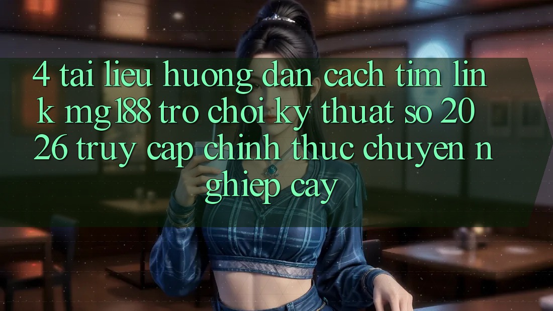 4. Tài liệu hướng dẫn Cách Tìm Link mg188 - Trò chơi Kỹ Thuật Số 2026 - Truy Cập Chính Thức Chuyên nghiệp cậy