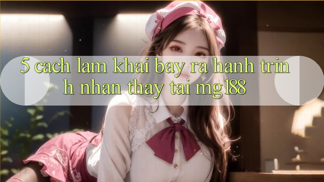 5. Cách làm Khai bày ra Hành Trình Nhận thấy Tại mg188 5. Cách làm Khai bày ra Hành Trình Nhận thấy Tại mg188