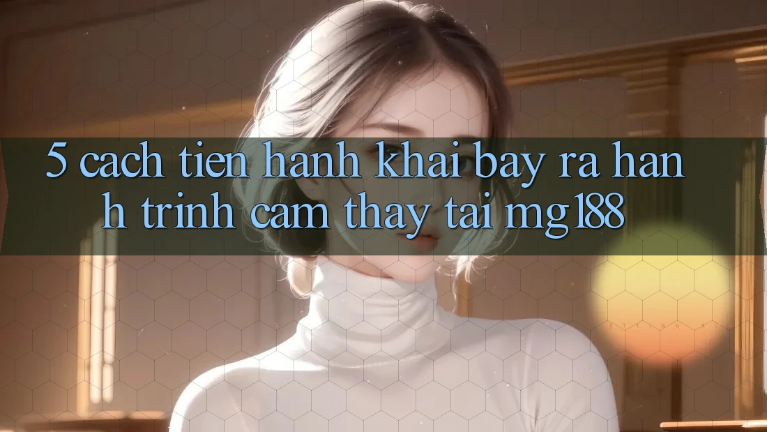 5. Cách tiến hành Khai bày ra Hành Trình Cảm thấy Tại mg188