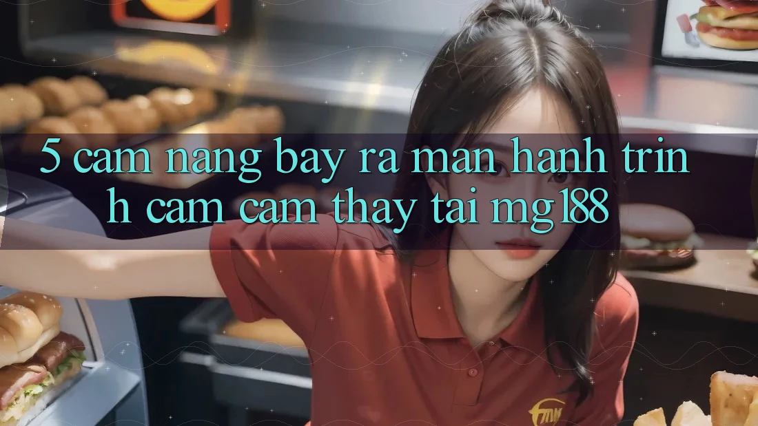 5. Cẩm nang Bày ra màn Hành Trình Cảm cảm thấy Tại mg188