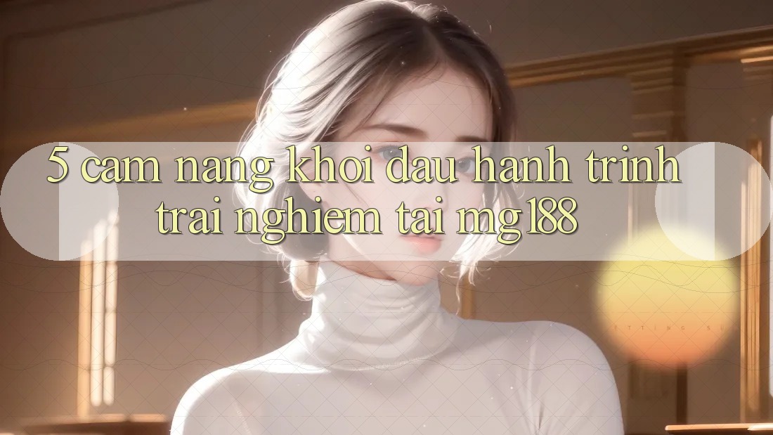 5. Cẩm nang Khởi đầu Hành Trình Trải Nghiệm Tại mg188