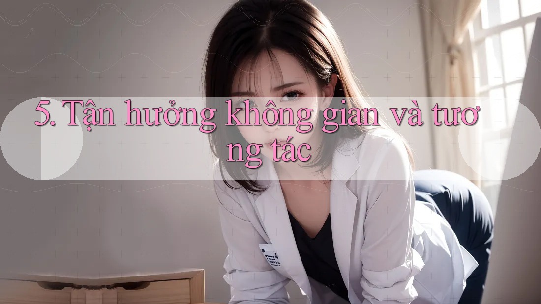 5. Tận hưởng không gian và tương tác 5. Tận hưởng không gian và tương tác