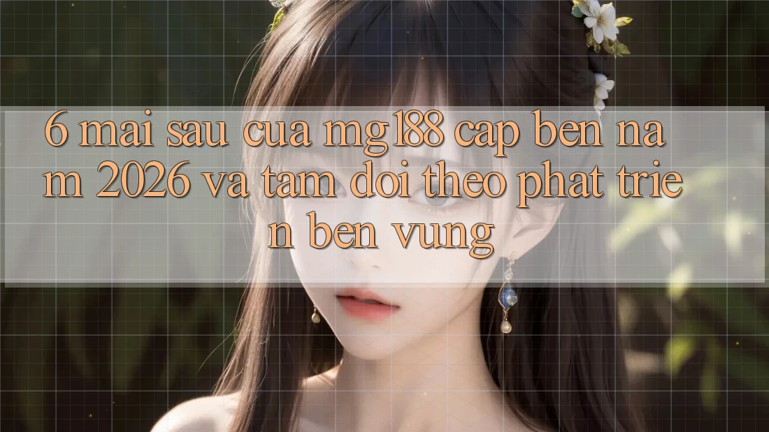 6. Mai sau Của mg188 Cập bến Năm 2026 Và Tầm Dõi theo Phát Triển Bền Vững