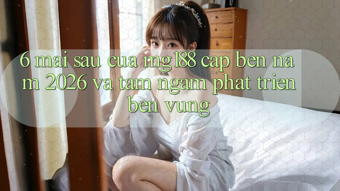 6. Mai sau Của mg188 Cập bến Năm 2026 Và Tầm Ngắm Phát Triển Bền Vững