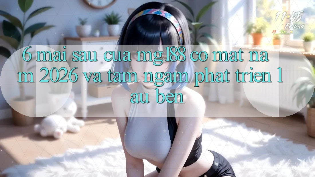 6. Mai sau Của mg188 Có mặt Năm 2026 Và Tầm Ngắm Phát Triển Lâu bền