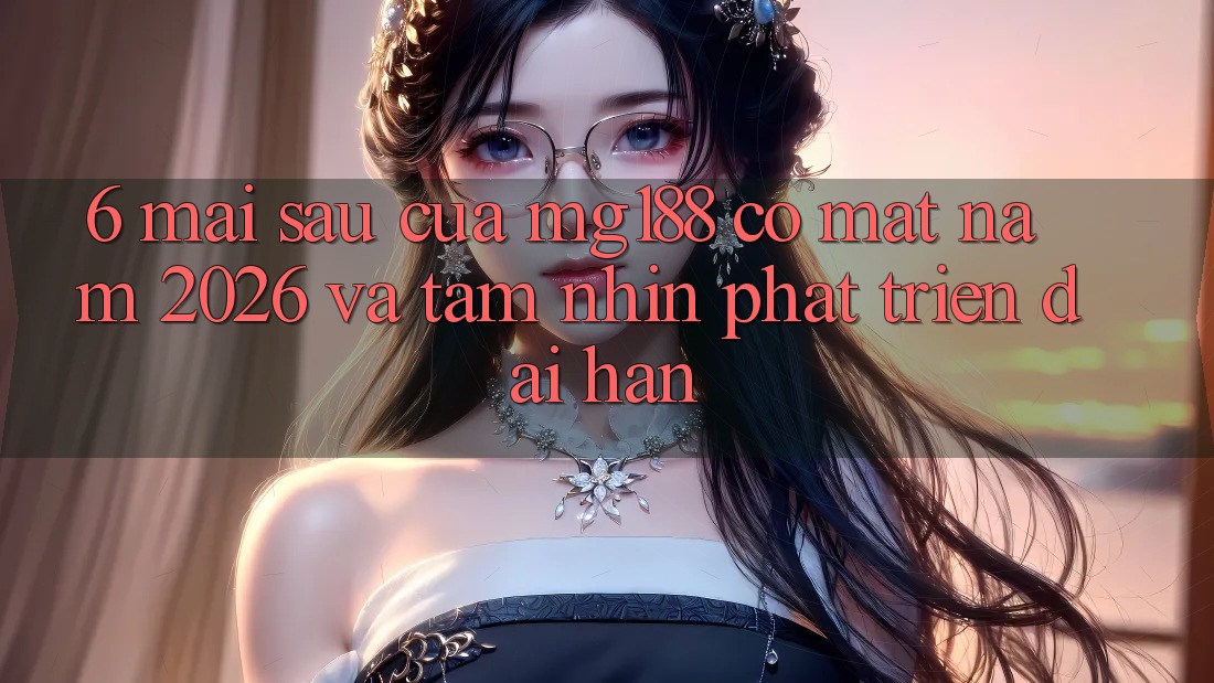 6. Mai sau Của mg188 Có mặt Năm 2026 Và Tầm Nhìn Phát Triển Dài hạn