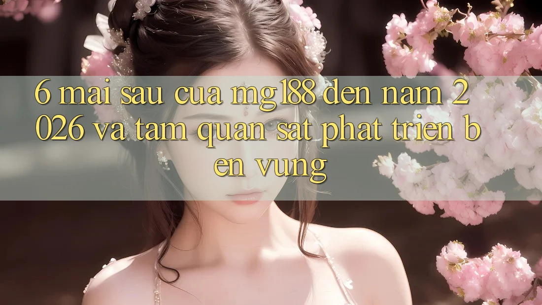 6. Mai sau Của mg188 Đến Năm 2026 Và Tầm Quan sát Phát Triển Bền Vững