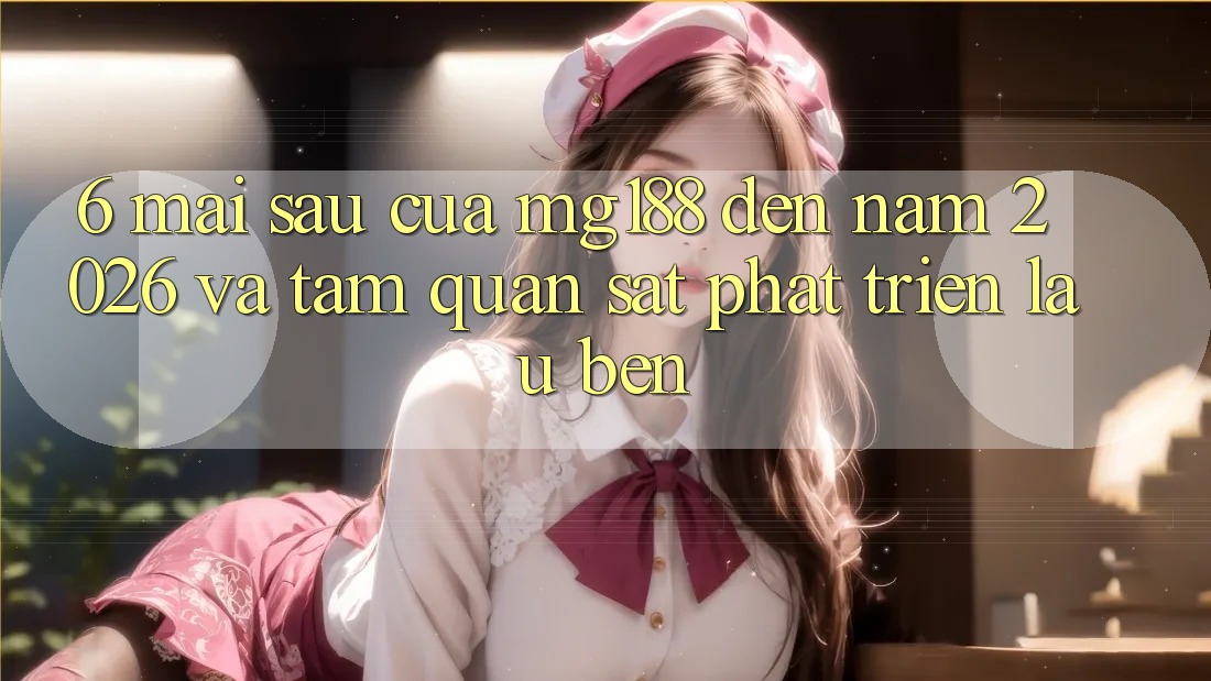 6. Mai sau Của mg188 Đến Năm 2026 Và Tầm Quan sát Phát Triển Lâu bền 6. Mai sau Của mg188 Đến Năm 2026 Và Tầm Quan sát Phát Triển Lâu bền