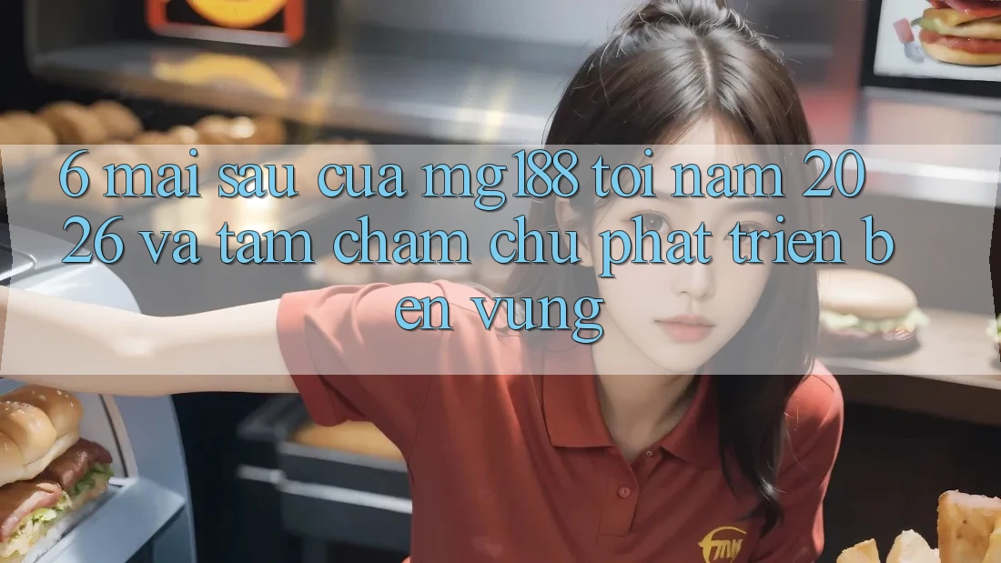 6. Mai sau Của mg188 Tới Năm 2026 Và Tầm Chăm chú Phát Triển Bền Vững
