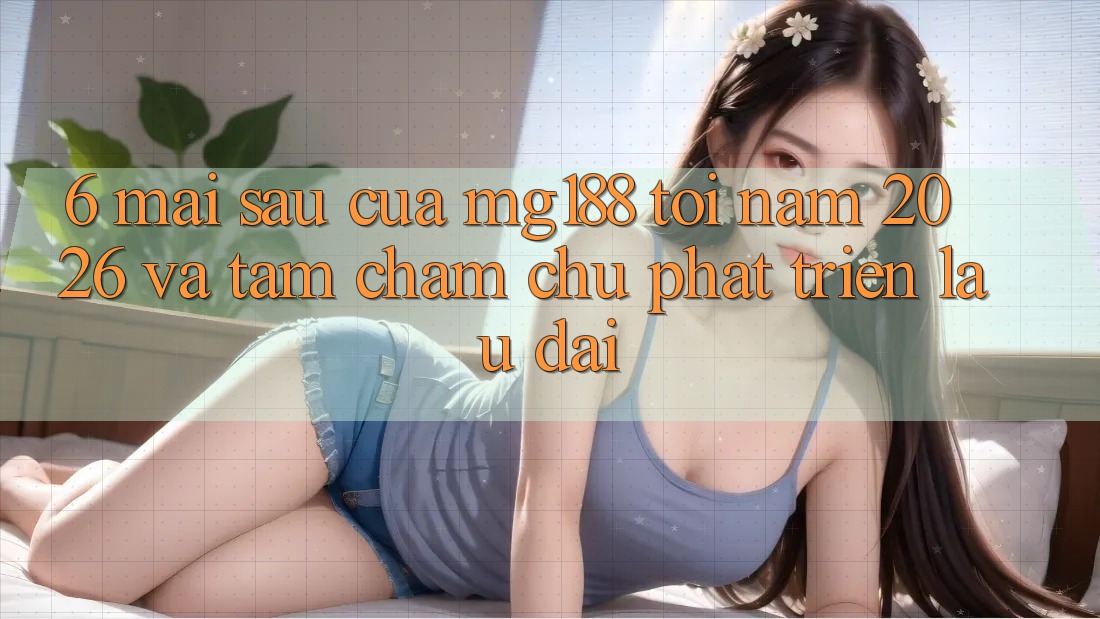 6. Mai sau Của mg188 Tới Năm 2026 Và Tầm Chăm chú Phát Triển Lâu dài