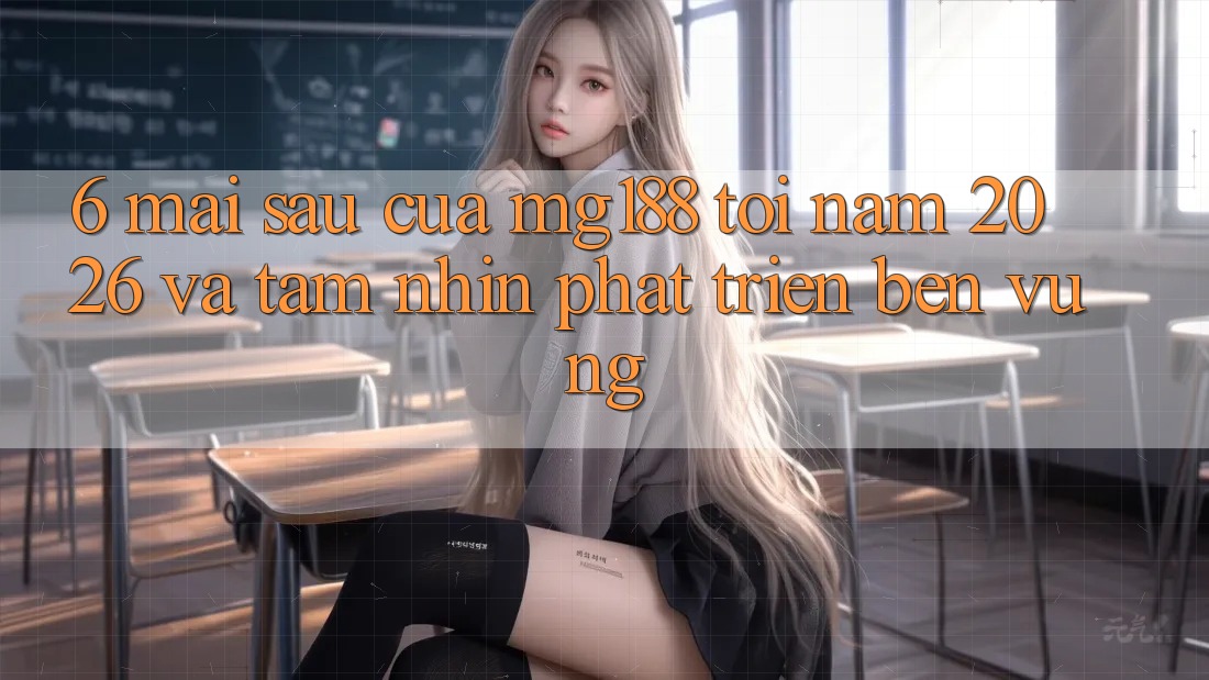 6. Mai sau Của mg188 Tới Năm 2026 Và Tầm Nhìn Phát Triển Bền Vững 6. Mai sau Của mg188 Tới Năm 2026 Và Tầm Nhìn Phát Triển Bền Vững