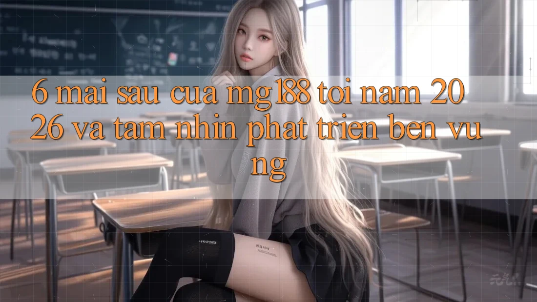 6. Mai sau Của mg188 Tới Năm 2026 Và Tầm Nhìn Phát Triển Bền vững
