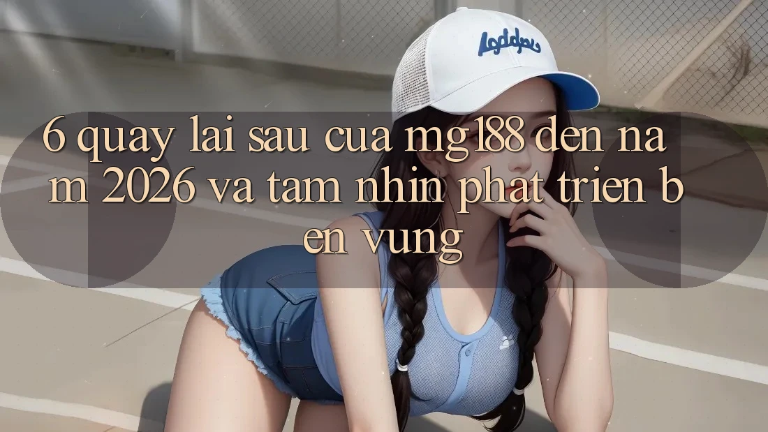 6. Quay lại sau Của mg188 Đến Năm 2026 Và Tầm Nhìn Phát Triển Bền Vững