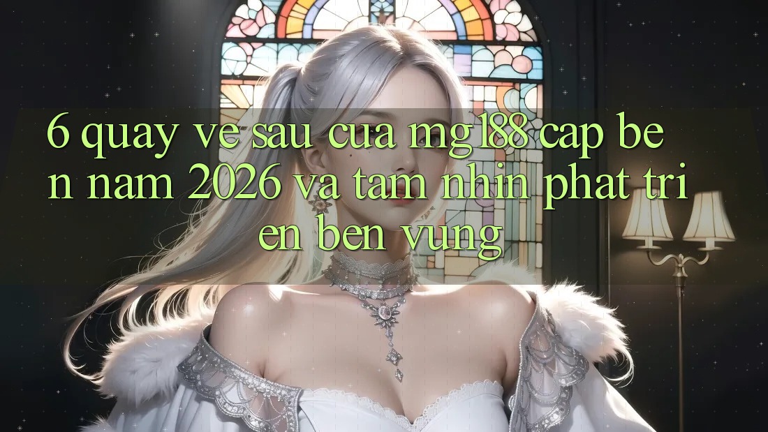 6. Quay về sau Của mg188 Cập bến Năm 2026 Và Tầm Nhìn Phát Triển Bền Vững